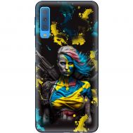 Чохол для Samsung Galaxy A7 2018 (A750) MixCase патріотичні Нездоланна Українка