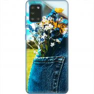 Чохол для Samsung Galaxy A31 (A315) MixCase патріотичні квіти України