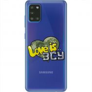 Чохол для Samsung Galaxy A31 (A315) MixCase патріотичні Love is ЗСУ
