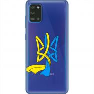 Чохол для Samsung Galaxy A31 (A315) MixCase патріотичні синє-жовтий Тризуб
