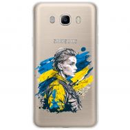 Чохол для Samsung Galaxy J5 2016 (J510) MixCase патріотичні незламна Українка