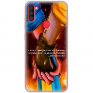 Чохол для Samsung Galaxy A11 / M11 MixCase патріотичні разом вистоїмо