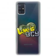 Чохол для Samsung Galaxy A51 (A515) / M40s MixCase патріотичні Love is ЗСУ
