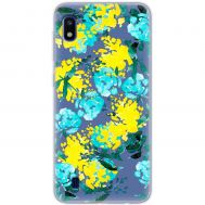 Чохол для Samsung Galaxy A10 (A105) MixCase патріотичні жовто-блакитні квіти