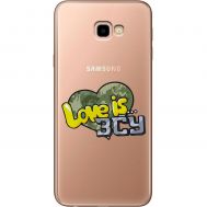 Чохол для Samsung Galaxy J4+ 2018 (J415) MixCase патріотичні Love is ЗСУ