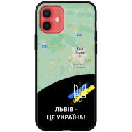 Чохол для iPhone 12 mini MixCase патріотичні Львів це Україна