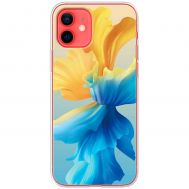 Чохол для iPhone 12 mini MixCase патріотичні квітка України