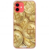 Чохол для iPhone 12 mini MixCase гроші биткоин
