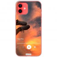 Чохол для iPhone 12 mini MixCase музика i See Fire