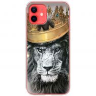 Чохол для iPhone 12 Mini MixCase звірі цар лев