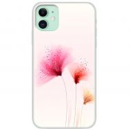 Чохол для iPhone 12 mini Mixcase квіти три чарівні квітки