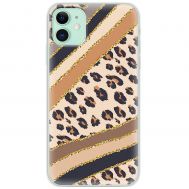 Чохол для iPhone 12 mini MixCase Леопард палітра