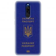 Чохол для Xiaomi Redmi 8 MixCase патріотичні Україна паспорт