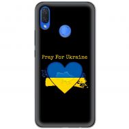 Чохол для Huawei P Smart Plus MixCase патріотичні pray for Ukraine