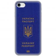 Чохол для iPhone 7 / 8 / SE MixCase патріотичні Україна паспорт