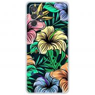 Чохол для Samsung Galaxy A52 MixCase квіти тропіки