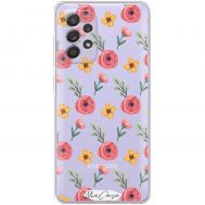 Чохол для Samsung Galaxy A52 Mixcase весняні квіти 5
