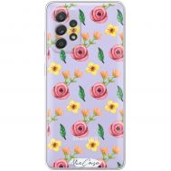 Чохол для Samsung Galaxy A52 Mixcase весняні квіти 6