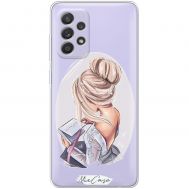 Чохол для Samsung Galaxy A52 Mixcase дівчина дизайн 3