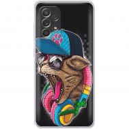 Чохол для Samsung Galaxy A52 MixCase звірі стильний кіт