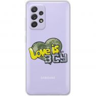 Чохол для Samsung Galaxy A52 MixCase патріотичні Love is ЗСУ