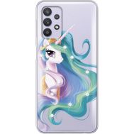 Чохол зі стразами Samsung A325 Galaxy A32 Unicorn Queen