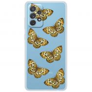 Чохол для Samsung Galaxy A13 (A135) MixCase Леопард метелика
