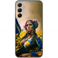 Чохол для Samsung Galaxy A14 MixCase патріотичні ніжна Українка