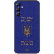 Чохол для Samsung Galaxy A34 (A346) MixCase патріотичні Україна паспорт