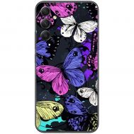 Чохол для Samsung Galaxy A34 (A346) MixCase метелики кольоровий мікс