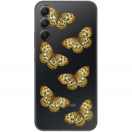 Чохол для Samsung Galaxy A34 (A346) MixCase Леопард метелика