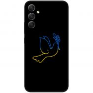 Чохол для Samsung Galaxy A24 (A245) MixCase патріотичні синє-жовтий голуб