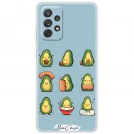 Чохол для Samsung Galaxy A72 Mixcase авокадо дизайн 9