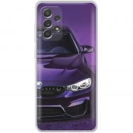 Чохол для Samsung Galaxy A73 (A736) MixCase авто бмв фіолетовий