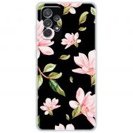 Чохол для Samsung Galaxy A73 (A736) MixCase квіти рожеві квіти