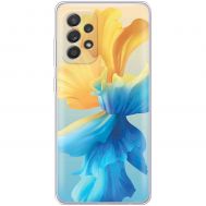 Чохол для Samsung Galaxy A73 (A736) MixCase патріотичні квітка України