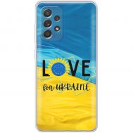 Чохол для Samsung Galaxy A53 (A536) MixCase патріотичні love Ukraine