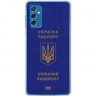 Чохол для Samsung Galaxy M52 (M526) MixCase патріотичні Україна паспорт