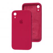 Чохол для iPhone Xr Square Full camera rose red