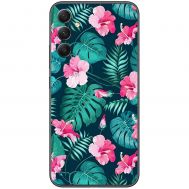 Чохол для Samsung Galaxy A14 MixCase квіти тропічні