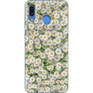 Чохол для Samsung Galaxy A20 / 30 MixCase квіти ромашки фарбами
