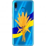 Чохол для Samsung Galaxy A20 / 30 MixCase патріотичні пшениця з України