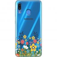 Чохол для Samsung Galaxy A20 / 30 Mixcase квіткове поле
