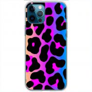 Чохол для iPhone 12 Pro MixCase Леопард неон