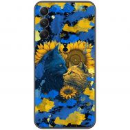 Чохол для Samsung Galaxy A34 (A346) MixCase патротичні cats in a sunflower
