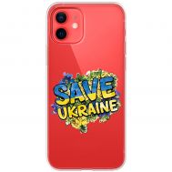 Чохол для iPhone 12 mini MixCase патріотичні save ukraine