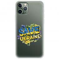 Чохол для iPhone 11 Pro Max MixCase патріотичні save ukraine