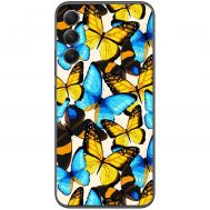 Чохол для Samsung Galaxy M14 (M146) MixCase метелики різнокольорові