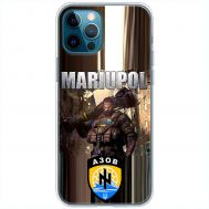 Чохол для iPhone 12 Pro MixCase патріотичні військові Mariupol