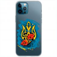 Чохол для iPhone 12 Pro MixCase патріотичні герб із маками